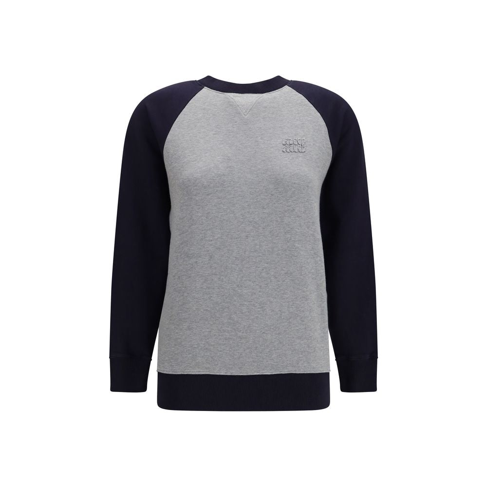 Miu Miu Mehrfarbiger Baumwollpullover