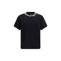 Palm Angels Schwarzes Baumwoll-T-Shirt