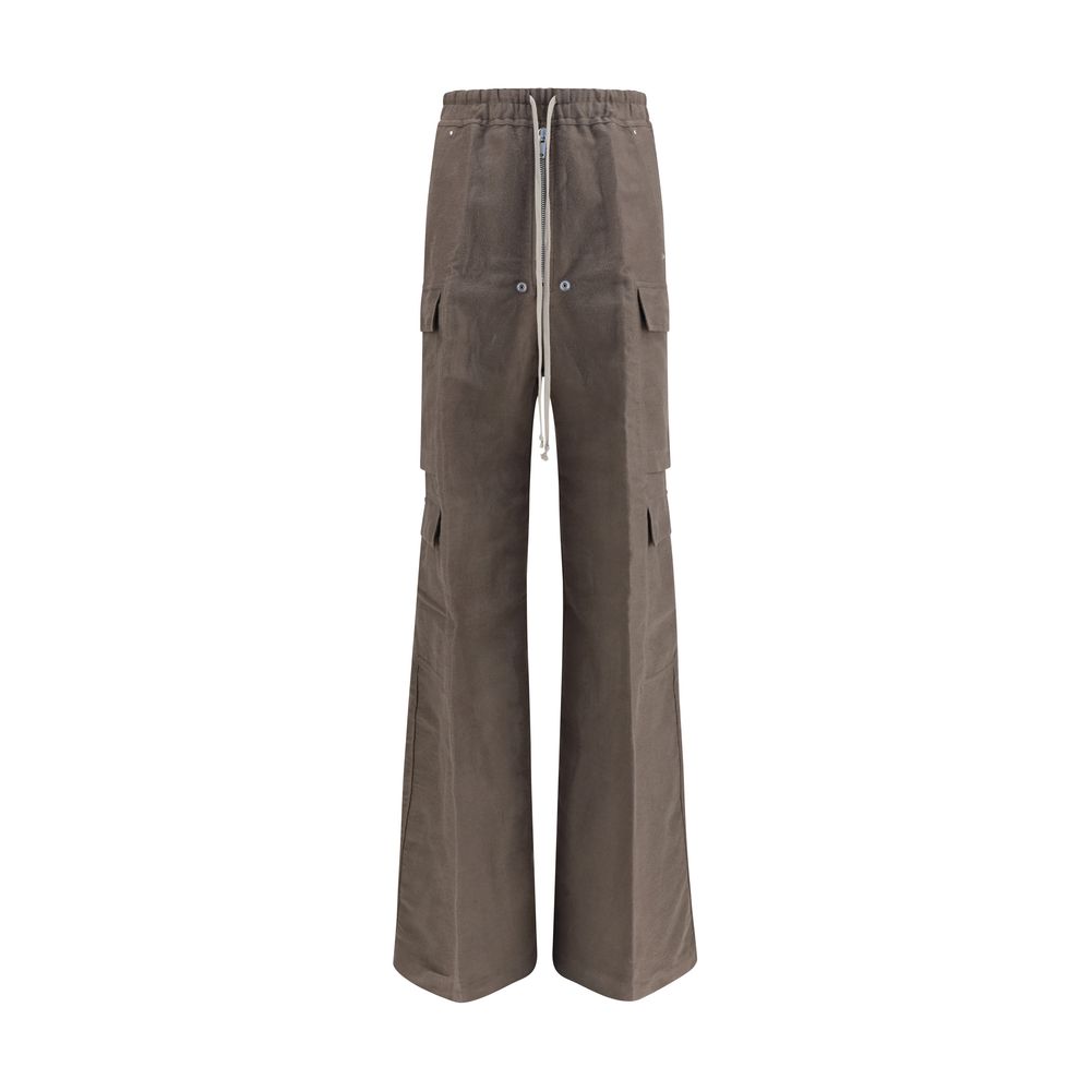 Rick Owens Graue Ramie-Cargo-Hose