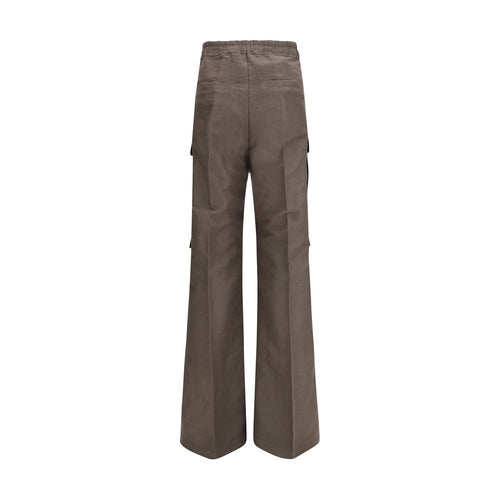 Rick Owens Graue Ramie-Cargo-Hose