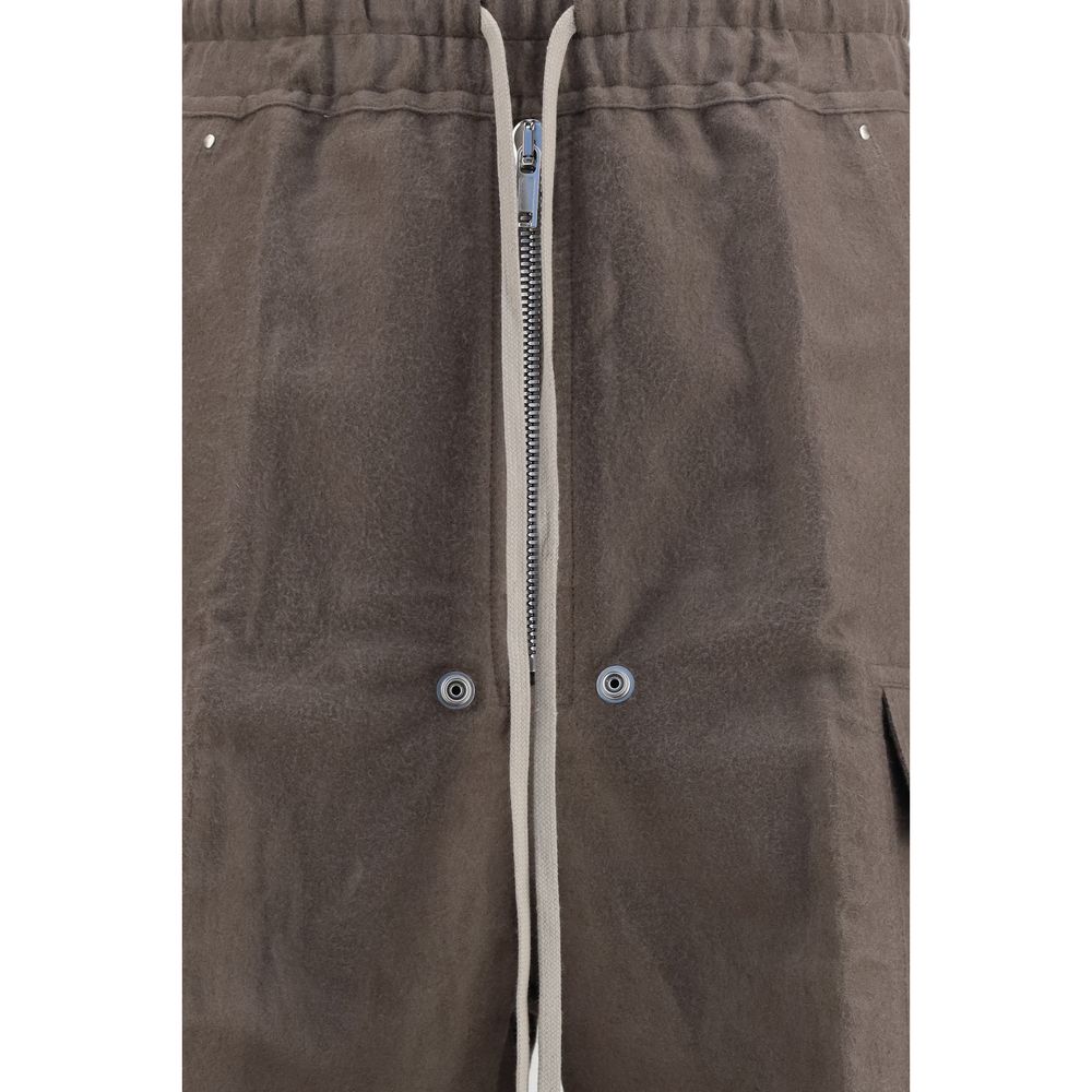 Rick Owens Graue Ramie-Cargo-Hose