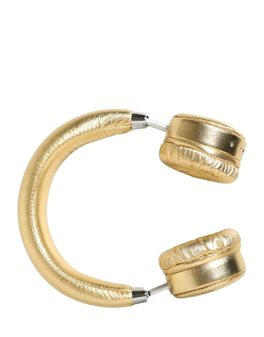 Dolce & Gabbana Damen Gold Leder Kabellose On-Ear Kopfhörer