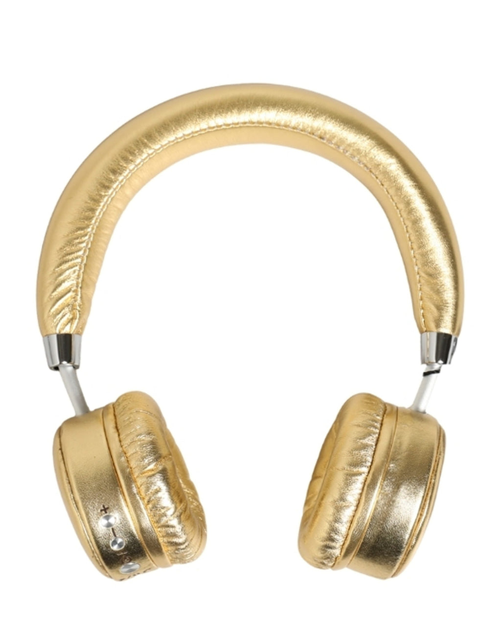 Dolce & Gabbana Damen Gold Leder Kabellose On-Ear Kopfhörer
