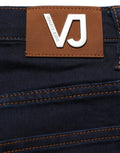 Versace Jeans Couture Blaue High Waist Skinny Jeans aus Denim