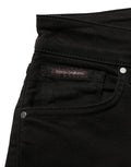 Dolce & Gabbana Schwarze Skinny-Jeans aus Baumwoll-Stretch