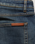 Dolce & Gabbana Blaue Skinny Jeans aus Baumwoll-Stretch