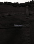 Dolce & Gabbana Schwarze Skinny Jeans aus Baumwolle