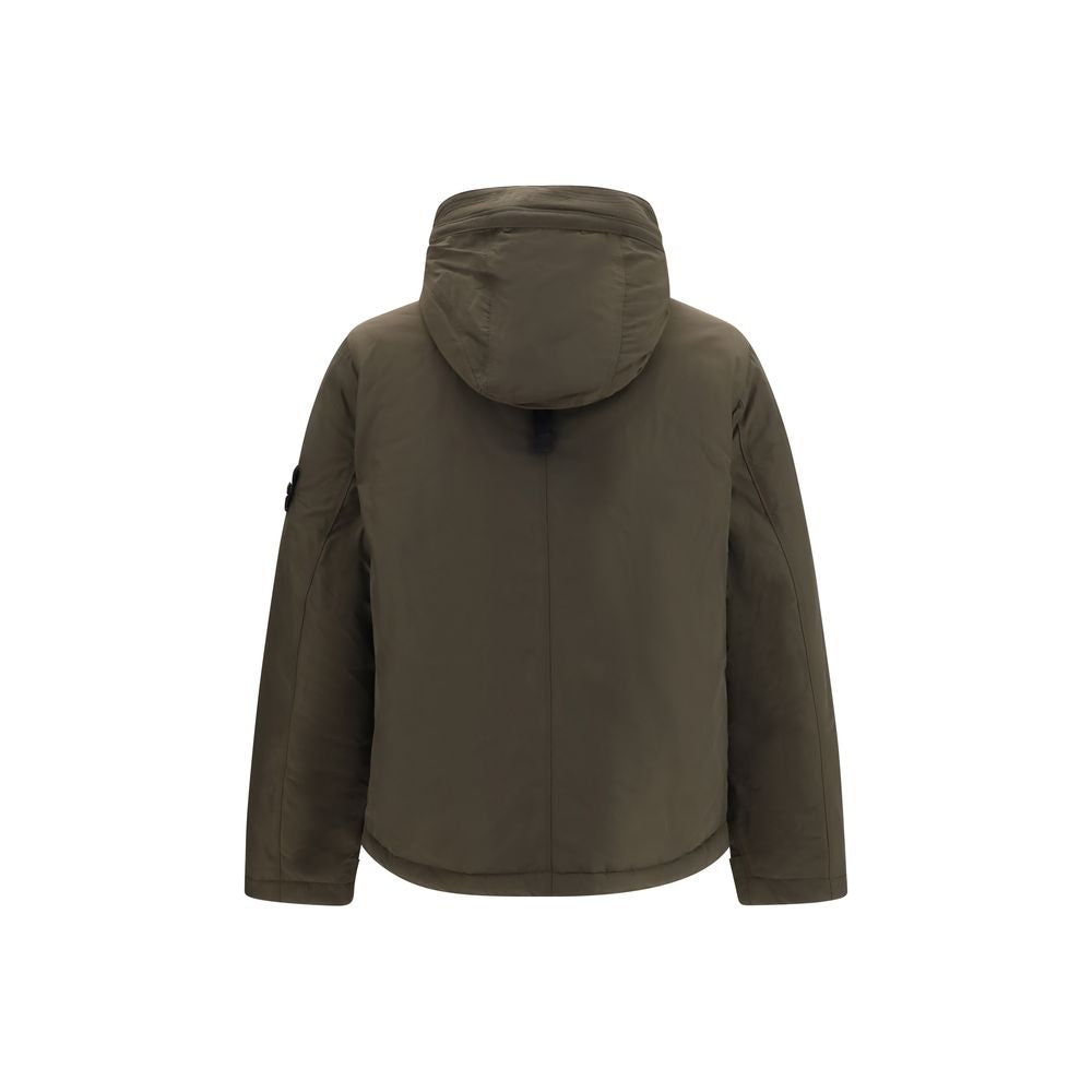 Stone Island Zweifarbige Polyester-Shelljacke