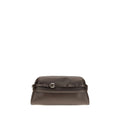 Moschino Braune Ziegenleder-Schultertasche