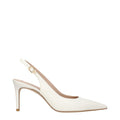 Stuart Weitzman Beige Leder Pumps mit hohem Absatz