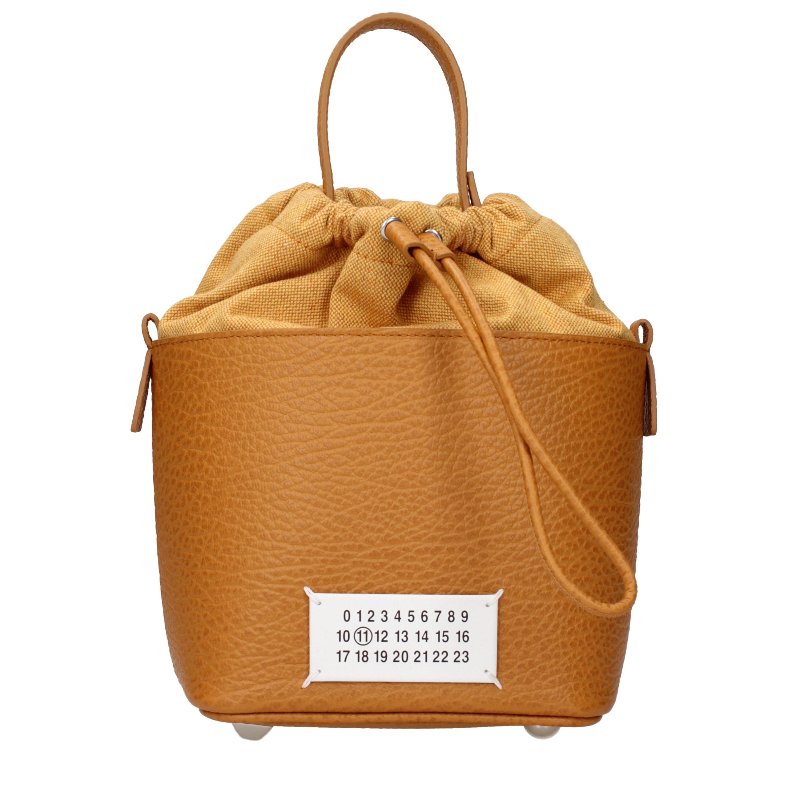 Maison Margiela Braune Lederhandtasche
