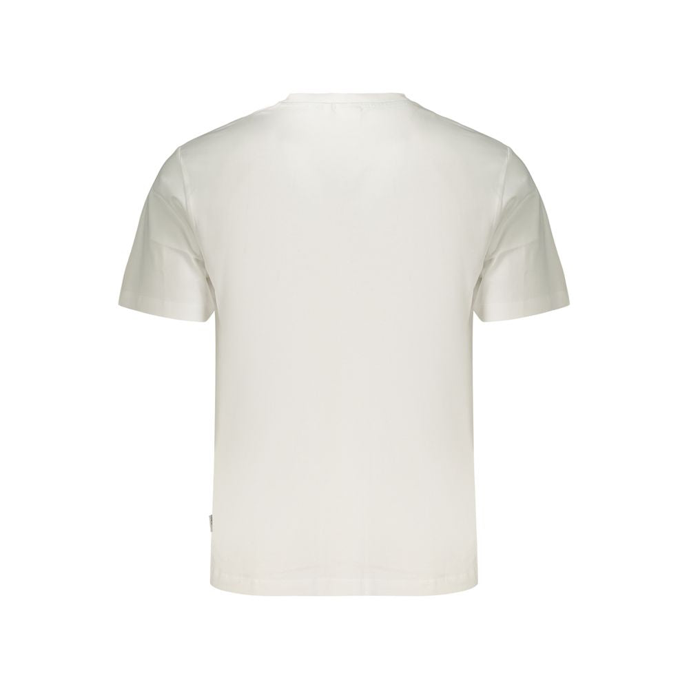 Pepe Jeans Weißes Herren-T-Shirt aus Baumwolle