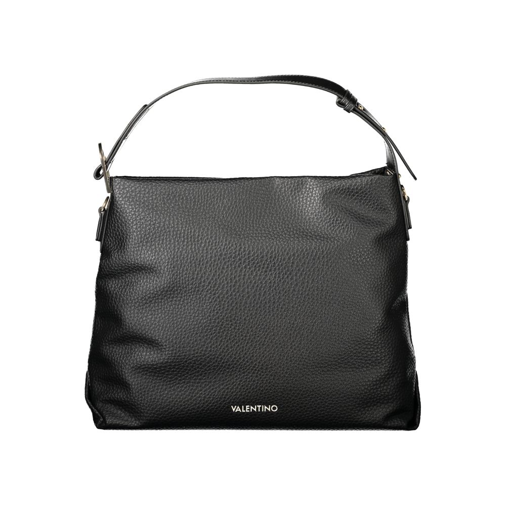 Mario Valentino Nero Polyurethane Damenhandtasche