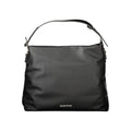Mario Valentino Nero Polyurethane Damenhandtasche