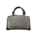 Mario Valentino Nero Polyurethane Damenhandtasche