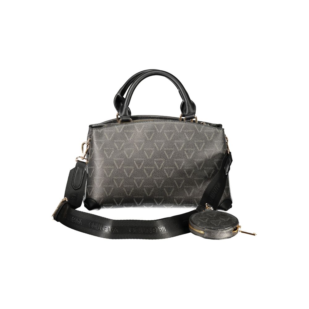 Mario Valentino Nero Polyurethane Damenhandtasche