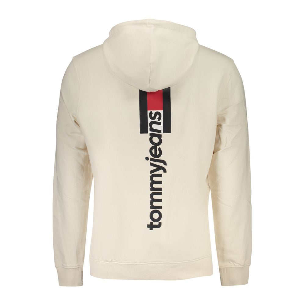 Tommy Hilfiger Herren-Kapuzenpullover aus weißer Baumwolle