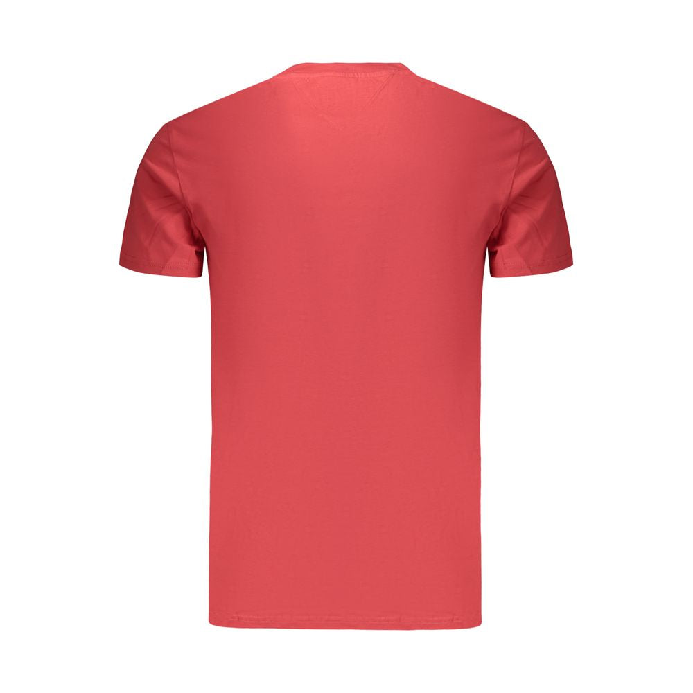 Tommy Hilfiger Rosso Baumwoll-T-Shirt für Herren