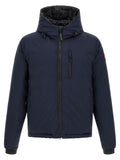 Canada Goose Blaue Polyamid-Jacke in voller Länge