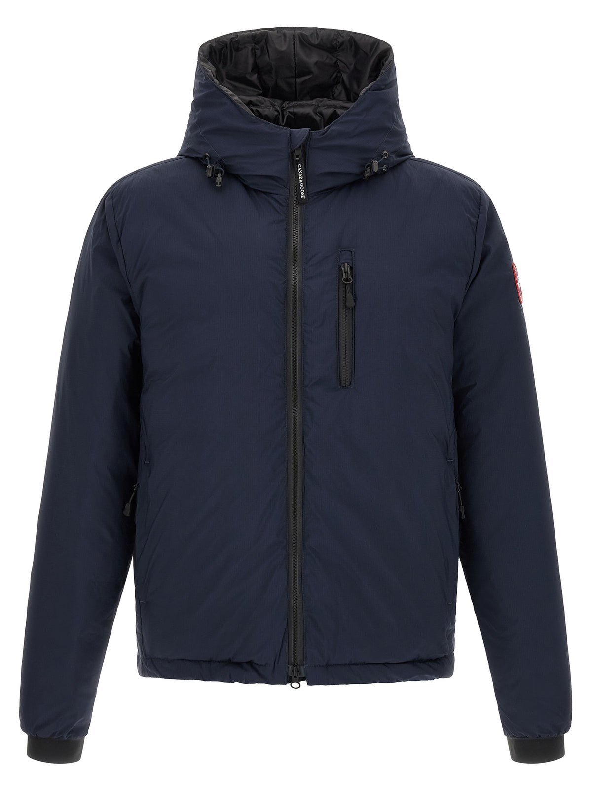 Canada Goose Blaue Polyamid-Jacke in voller Länge