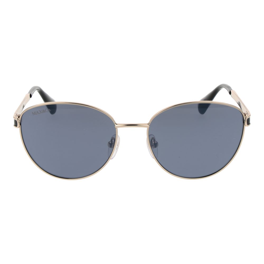 Max & Co Sonnenbrille aus silbernem Metall