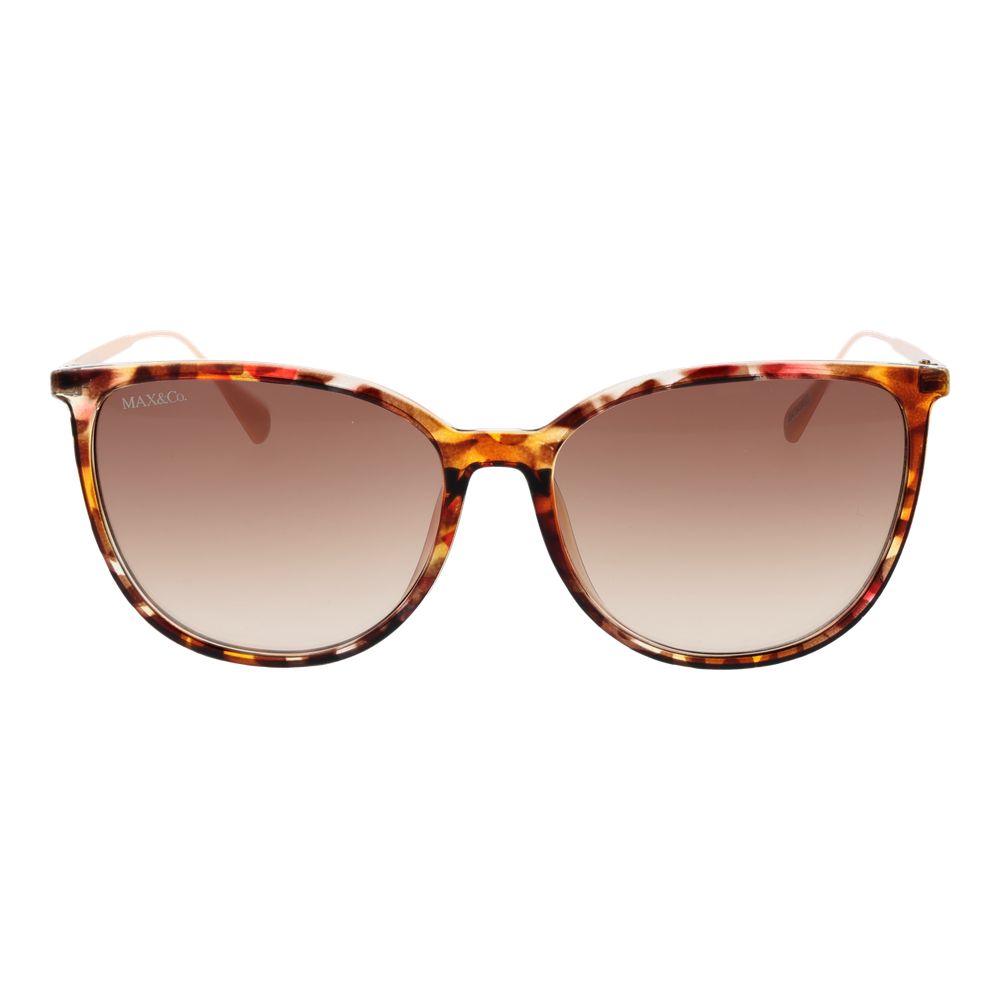 Max & Co Braune Sonnenbrille aus Kunststoff