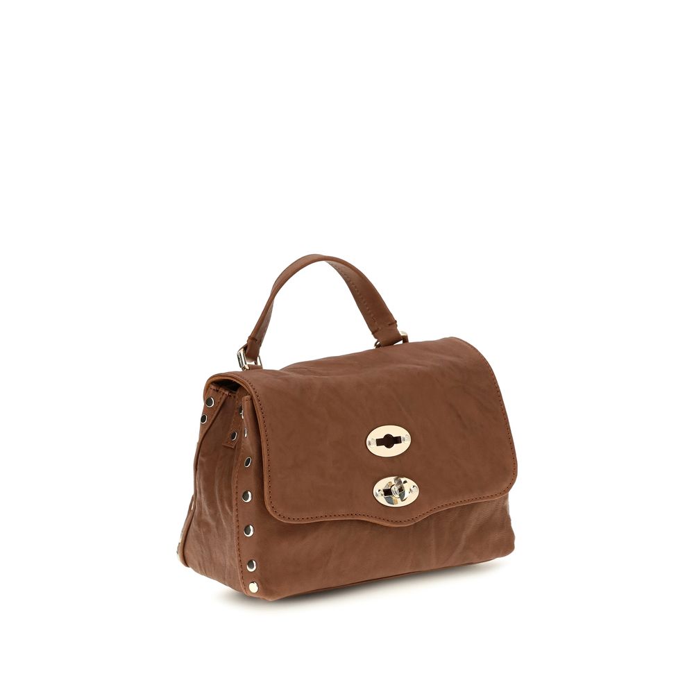Zanellato Braune Kalbsleder-Tasche Bos Taurus