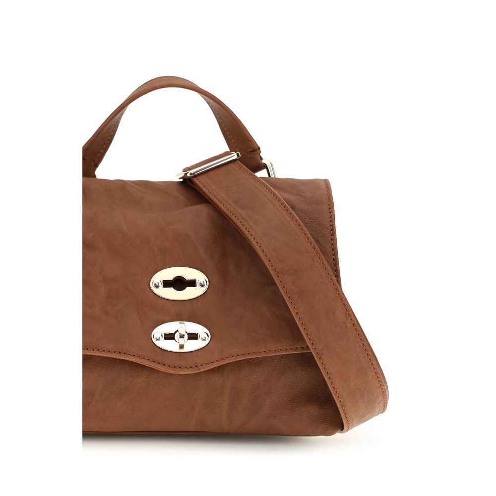 Zanellato Braune Kalbsleder-Tasche Bos Taurus