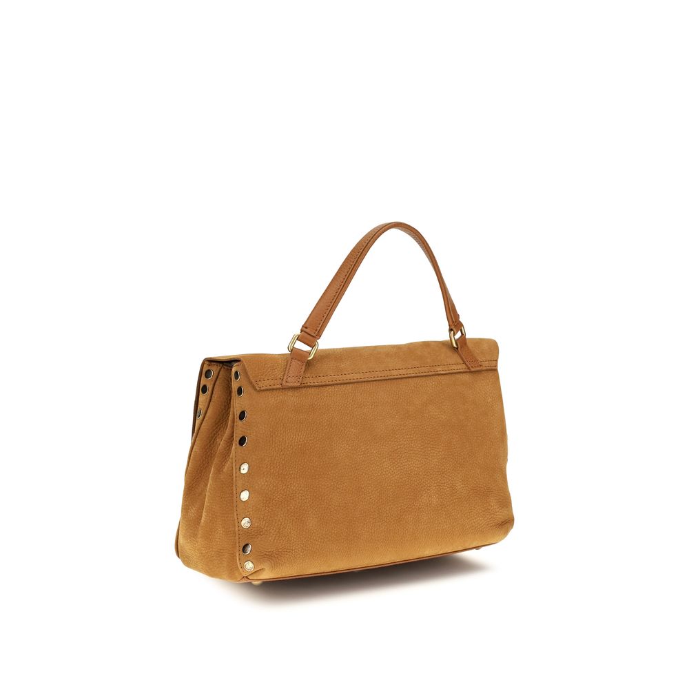 Zanellato Beige Wildleder Schultertasche