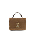Zanellato Braune Kalbsleder-Tasche Bos Taurus