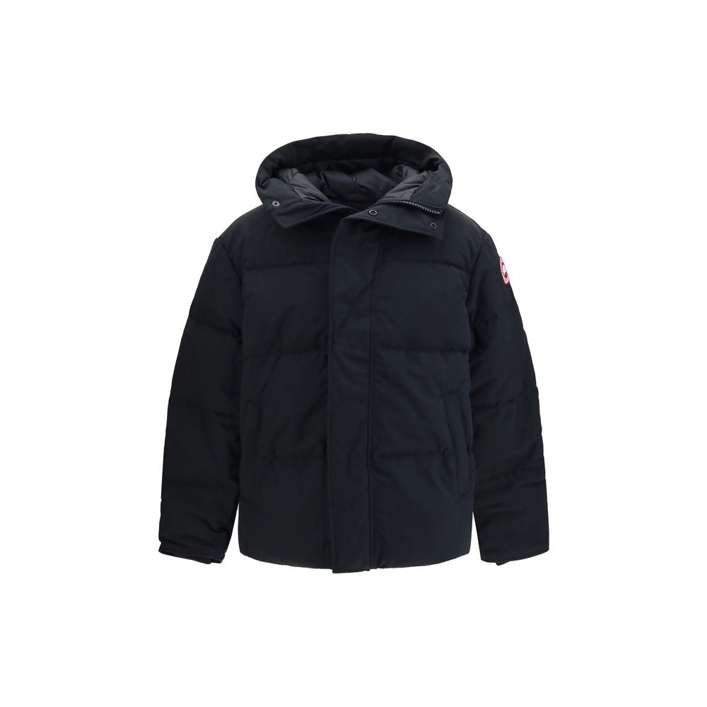 Canada Goose Schwarzer Parka aus recyceltem Polyester