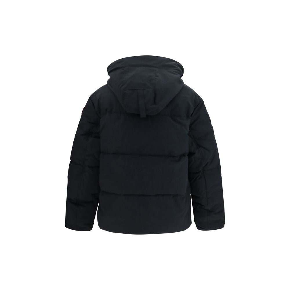 Canada Goose Schwarzer Parka aus recyceltem Polyester