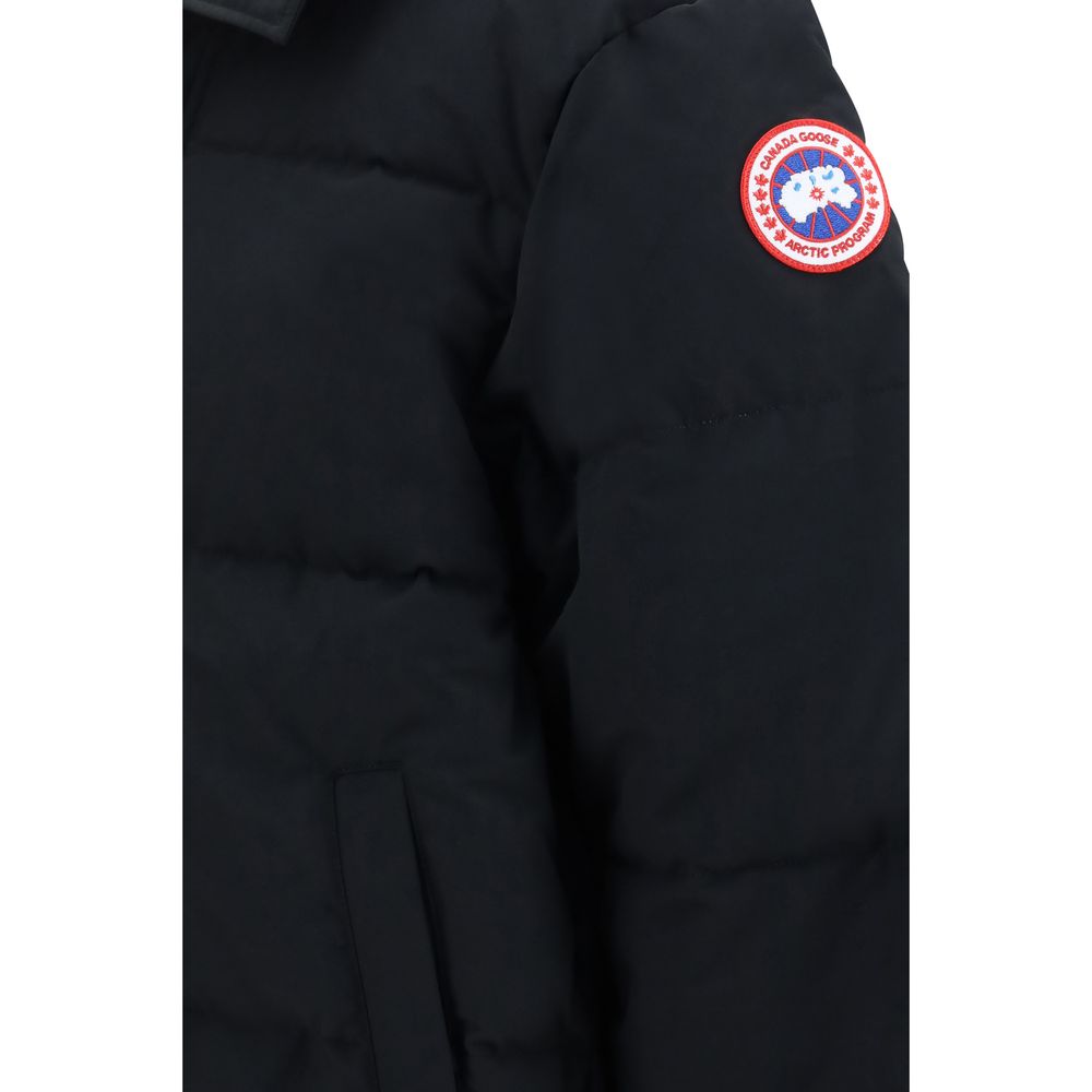 Canada Goose Schwarzer Parka aus recyceltem Polyester