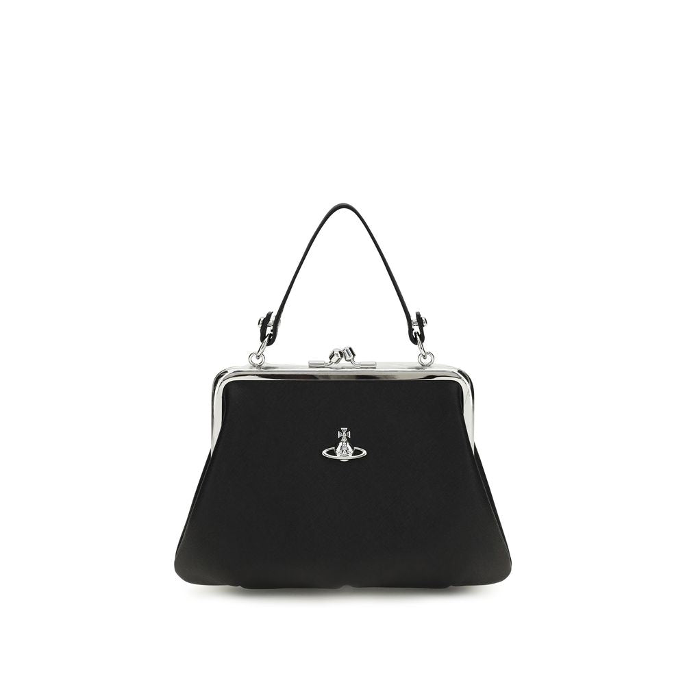 Vivienne Westwood Schwarze Handtasche aus Polyethylen