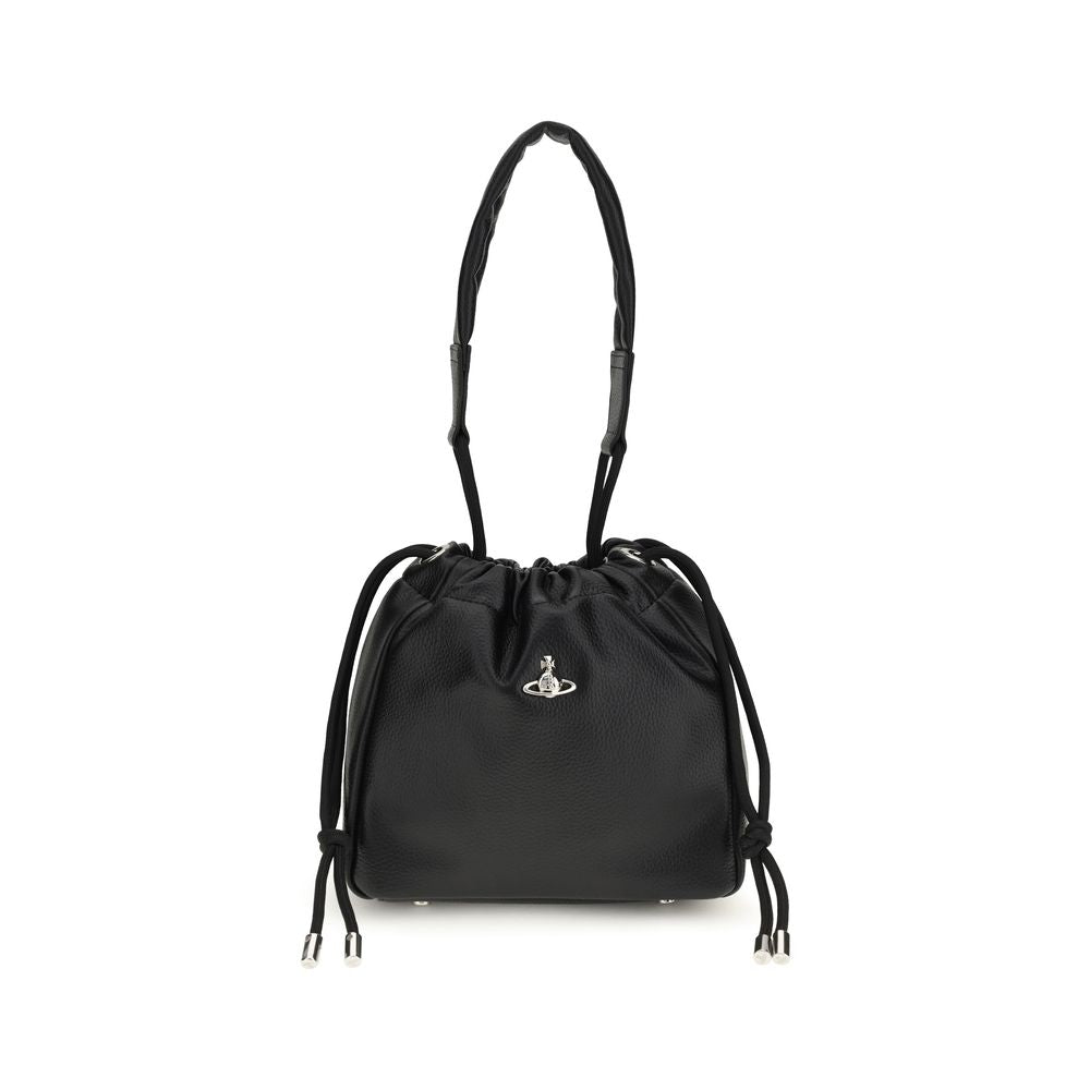 Vivienne Westwood Schwarze Schultertasche aus Polyethylen