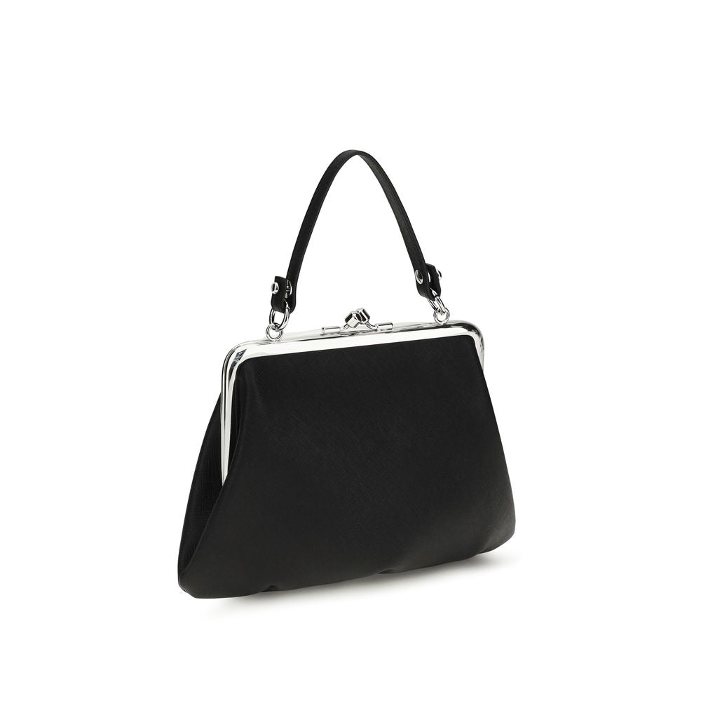 Vivienne Westwood Schwarze Handtasche aus Polyethylen