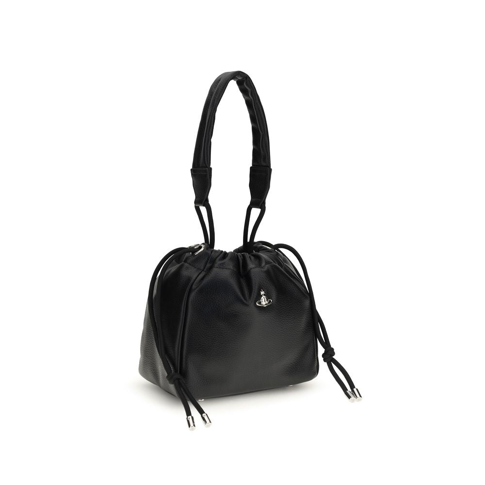Vivienne Westwood Schwarze Schultertasche aus Polyethylen