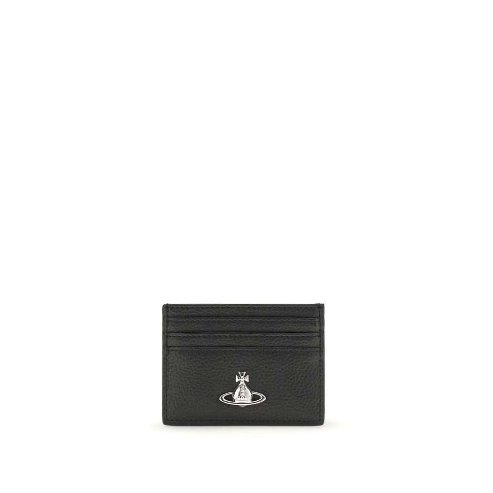 Vivienne Westwood Schwarze Geldbörse aus Polyurethan