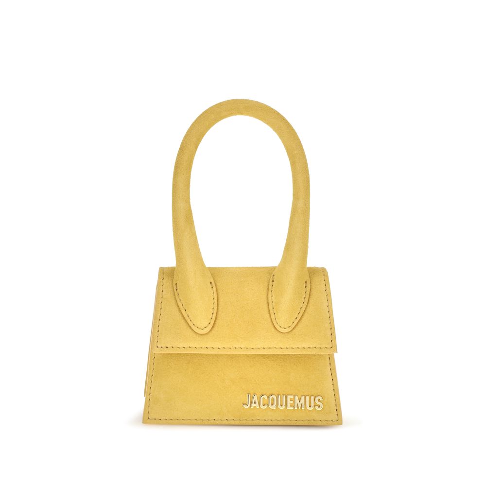 Jacquemus Bicolor Calf Leather Bos Taurus Schultertasche