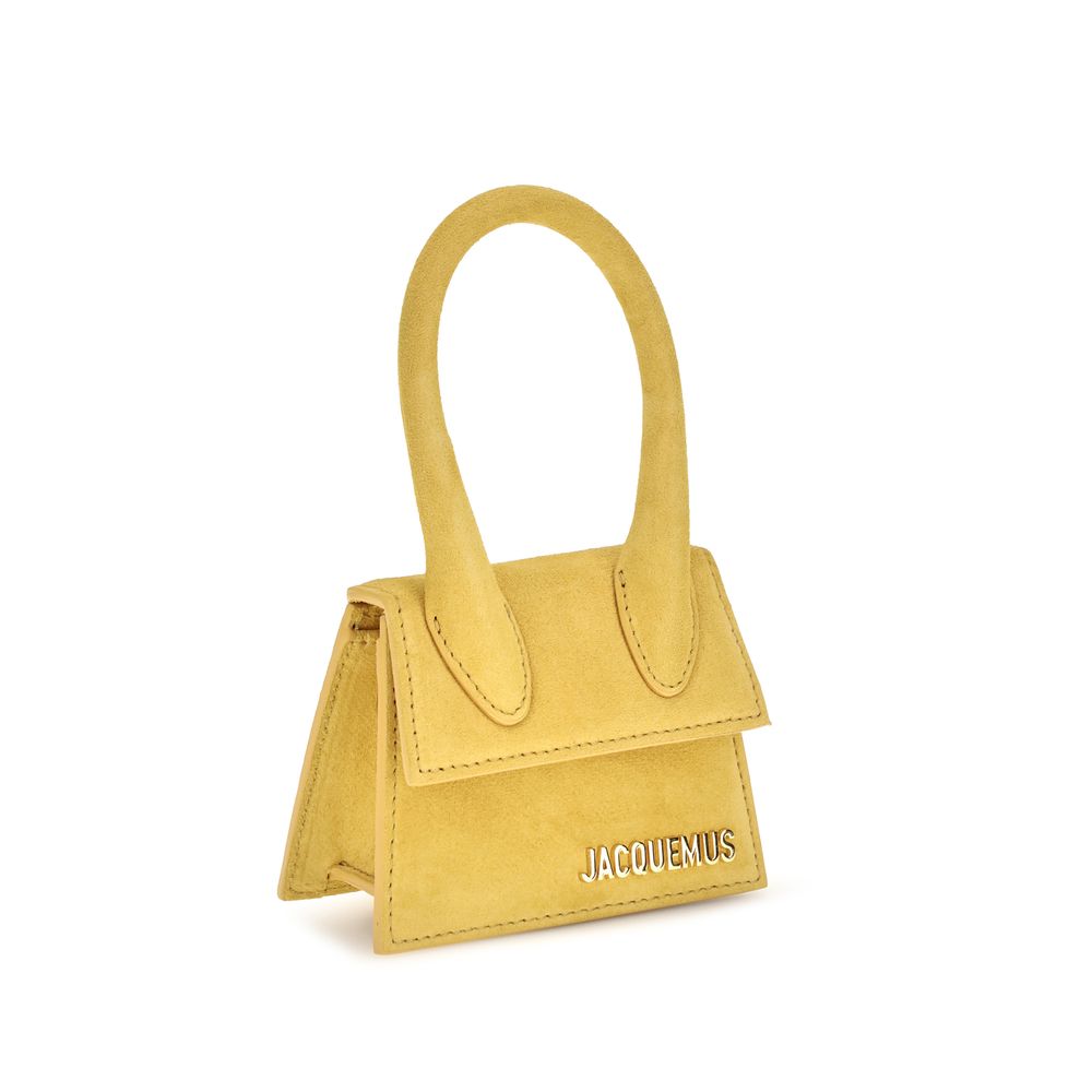 Jacquemus Bicolor Calf Leather Bos Taurus Schultertasche