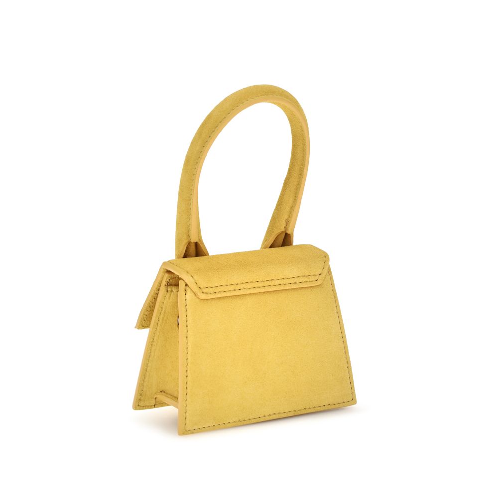 Jacquemus Bicolor Calf Leather Bos Taurus Schultertasche