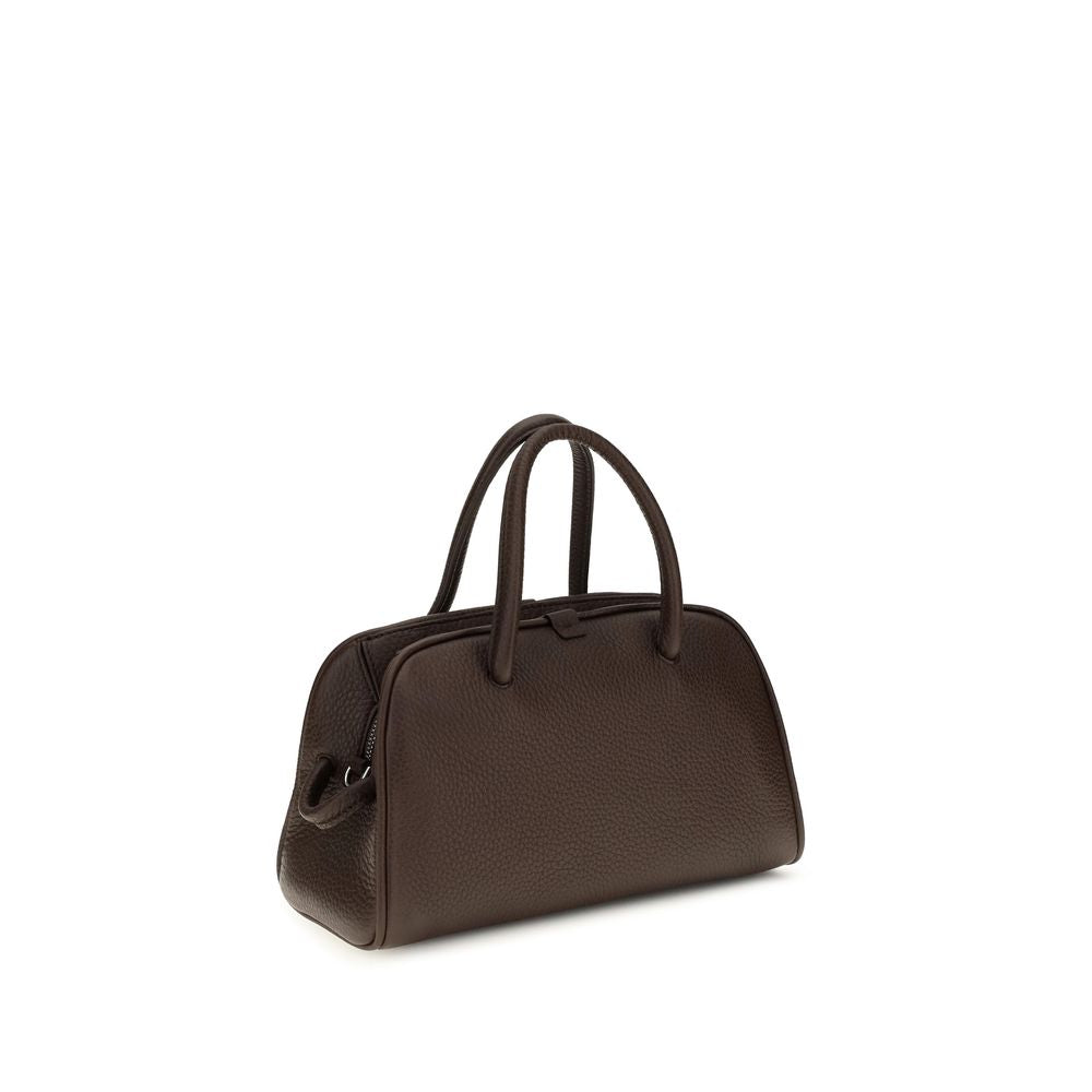 Jacquemus Braune Kalbsleder Bos Taurus Handtasche