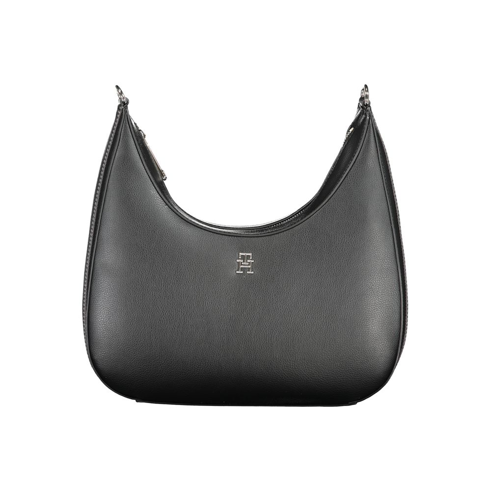 Tommy Hilfiger Nero Polyurethane Damenhandtasche