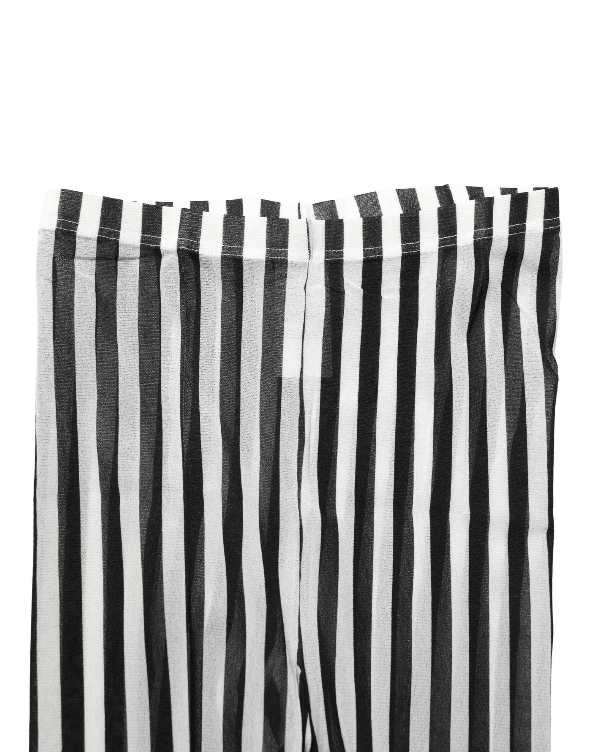 Dolce & Gabbana Strumpfhose mit Schwarz-Weißen Streifen