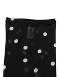 Dolce & Gabbana Schwarze Polka Dot Strumpfhose Socken Strumpfhose