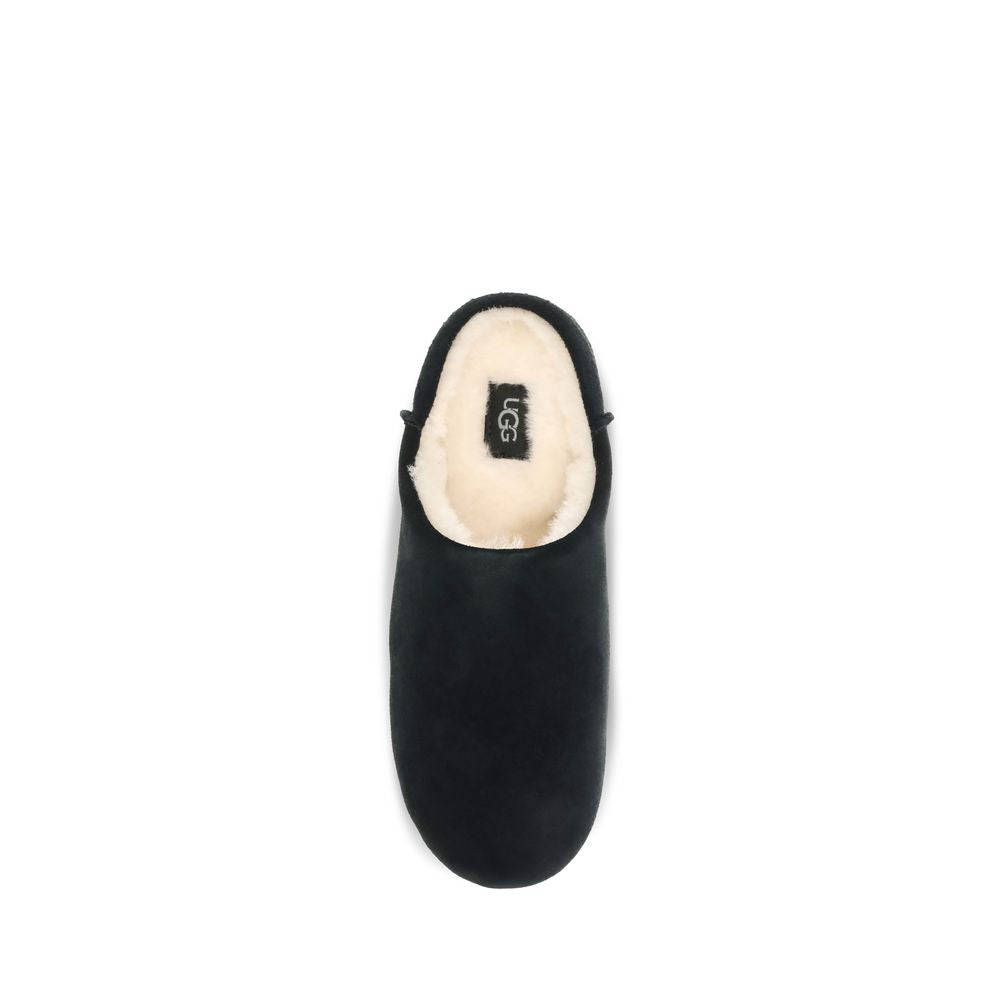UGG Schwarze Mules aus Leder