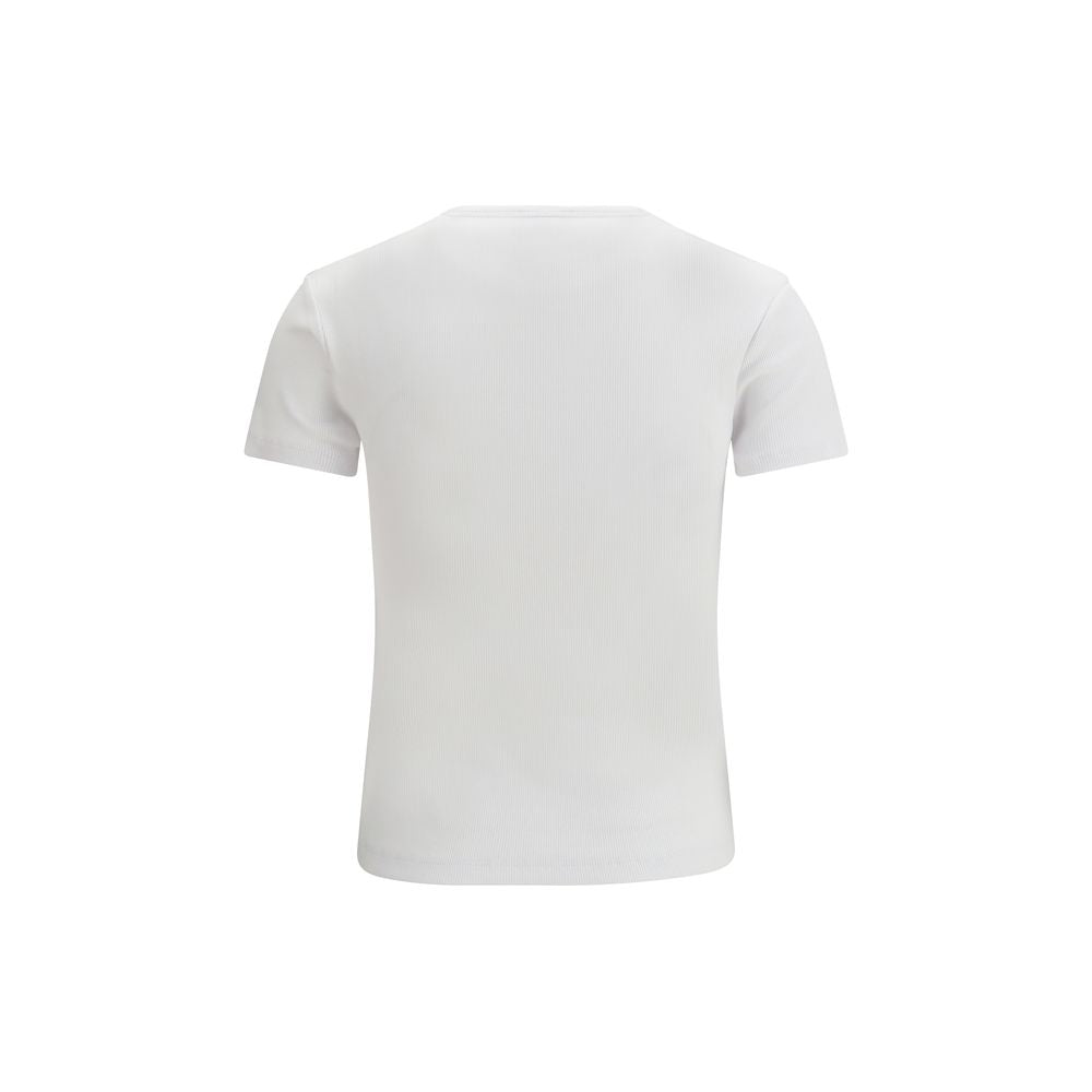 Off-White Weißes Baumwoll-T-Shirt