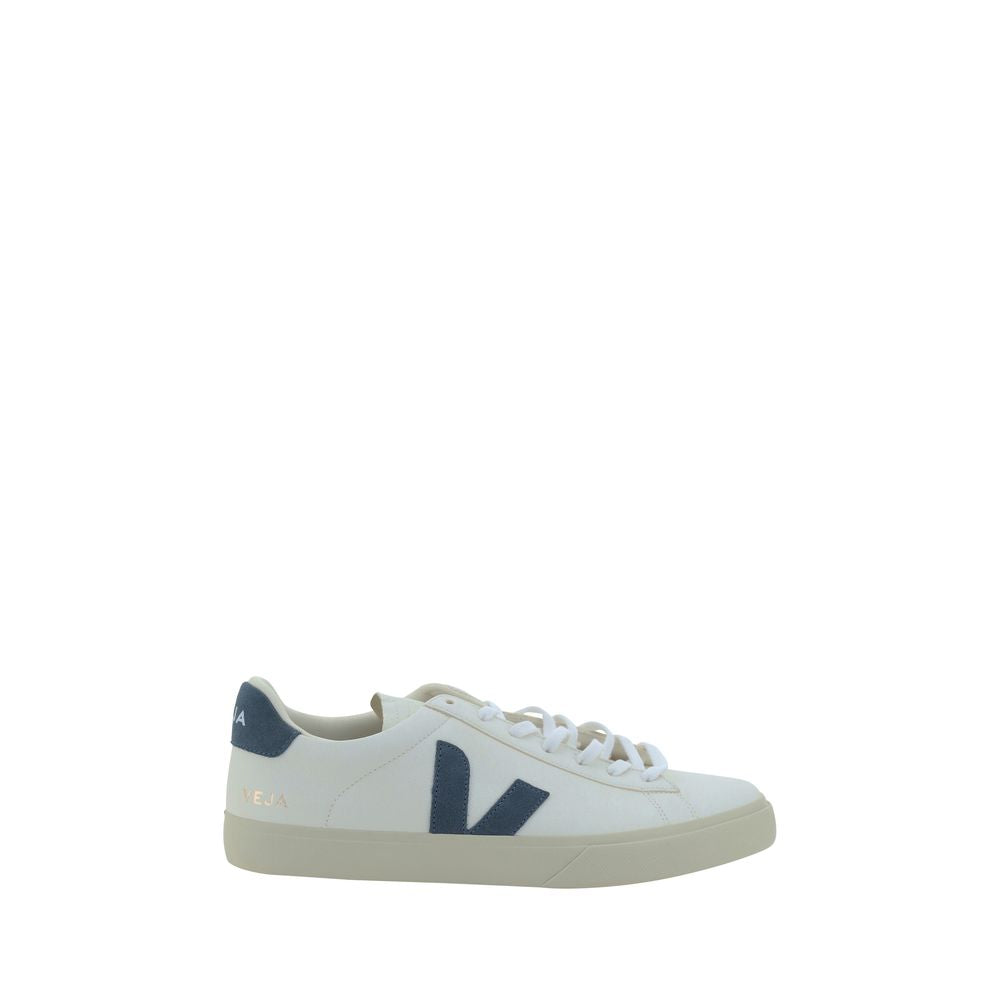 Veja Weiße Bos Taurus Kalbsleder Athletic Sneaker