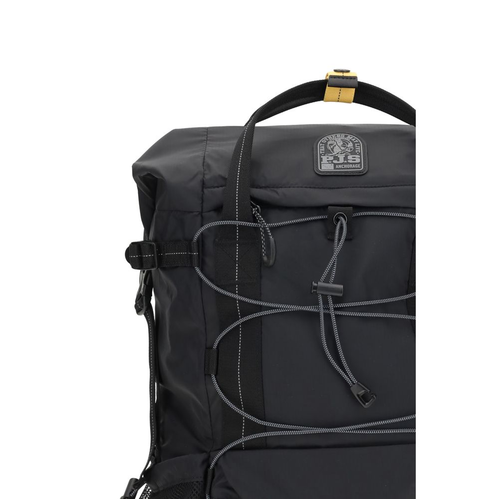 Parajumpers Schwarzer Nylon-Rucksack