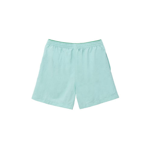 Bottega Veneta Bade-Shorts aus türkisfarbenem Polyamid